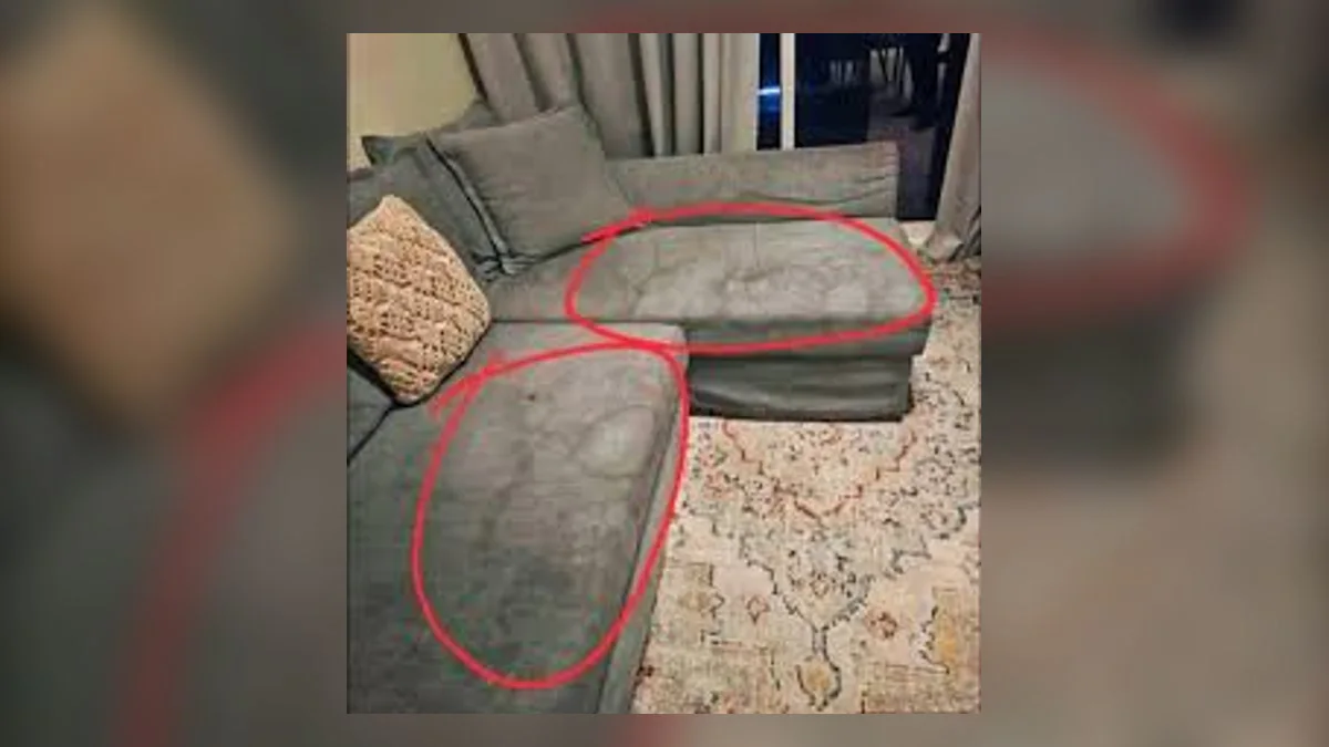 Kauč u kućanstvu s intenzivnim svakodnevnim korištenjem